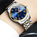 Men's Watch Luxury Brand FNGEEN 4002 Wrist Watches Date Week Display Luminous Quartz Male Clock 2020